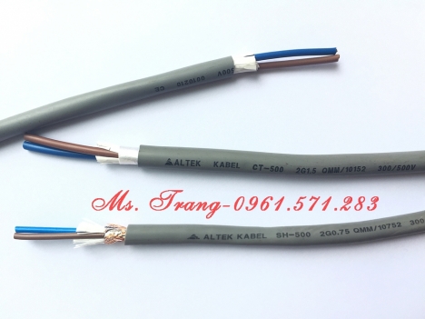 Dây điều khiển, dây tín hiệu 2 lõi có chống nhiễu