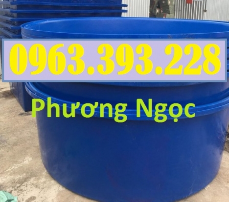 Thùng nhựa tròn dung tích lớn, thùng nhựa công nghiệp, thùng nhựa trồng cây, thùng nhựa nuôi hải sản