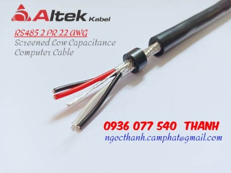 2P18AWG RS485, Altek Kabel, Cáp tín hiệu - cáp mạng công nghiệp RS-485