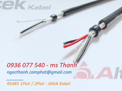 2P18AWG RS485, Altek Kabel, Cáp tín hiệu - cáp mạng công nghiệp RS-485