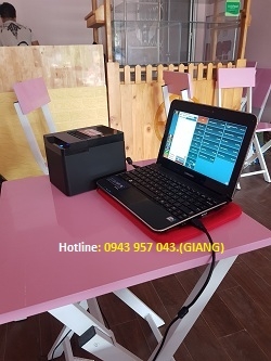 Salon Hoàng Gia lắp thiết bị tính tiền giá rẻ tại Hà Nội