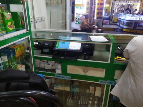 Máy tính tiền tại Bình Thuận cho Nhà Thuốc giá rẻ