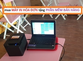 Salon Hoàng Gia lắp thiết bị tính tiền giá rẻ tại Hà Nội