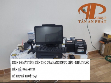 Tư vấn máy tính tiền giá rẻ tại Huế cho Cửa hàng Dược Liệu