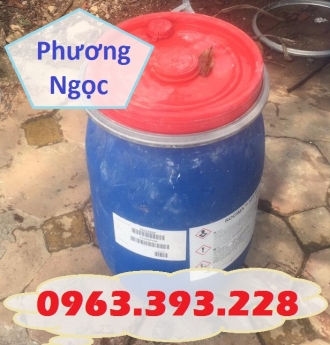 Thùng phuy nhựa nắp mở 50L, thùng phuy đựng hóa chất, thùng phuy 50 Lít