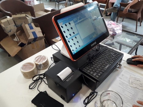 Máy tính tiền cho Quán Coffee tại Phan Thiết