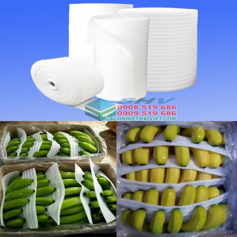 Tổng kho cung cấp mút xốp bọc lót trái cây xuất khẩu