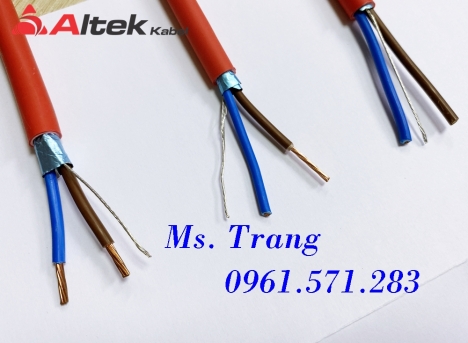 Cáp chống cháy 2x1.0 có chống nhiễu giá tốt nhất
