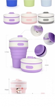 Cốc  Silicon gấp gọn