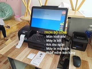 Demo phần mềm tính tiền giá rẻ cho Trà sữa tại Cà Mau