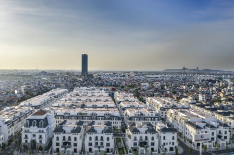 Nhà liền kề 4 tầng dự án Việt Phát South City