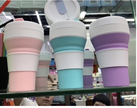 Cốc  Silicon gấp gọn