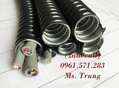 Ống ruột gà lõi thép bọc nhựa, ống luồn dây điện giá tốt