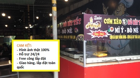 Trà Vinh lắp máy tính tiền giá rẻ cho quán cơm bò