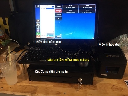 Trà Vinh lắp máy tính tiền giá rẻ cho quán cơm bò