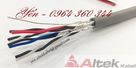 Cáp tín hiệu vặn xoắn chống nhiễu Altek Kabel