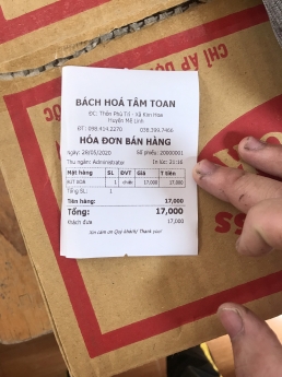 Lắp đặt máy tính tiền tại Phan Thiết cho Tạp Hóa giá rẻ