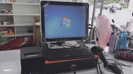 Bán Thiết bị tính tiền cho Shop Mỹ Phẩm giá rẻ tại Phan Thiết
