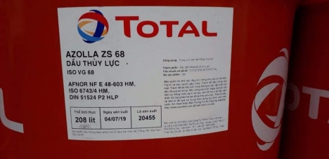 +++Nhớt thủy lực total AZOLA ZS68 giá rẻ+++