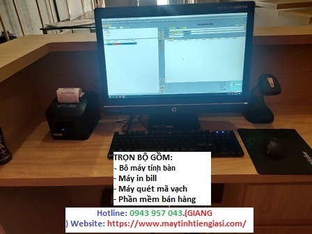 Full bộ tính tiền giá rẻ tại Bạc Liêu cho shop quần áo