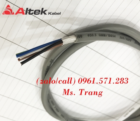 Cáp điều khiển, cáp tín hiệu 4 lõi hiệu Altek Kabel