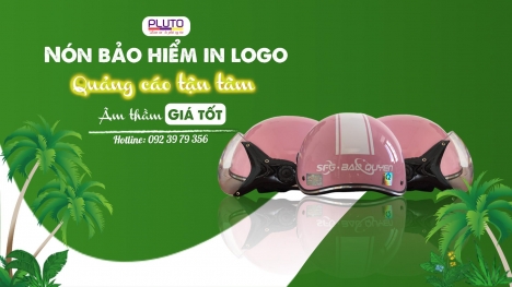 Bán nón bảo hiểm có in logo