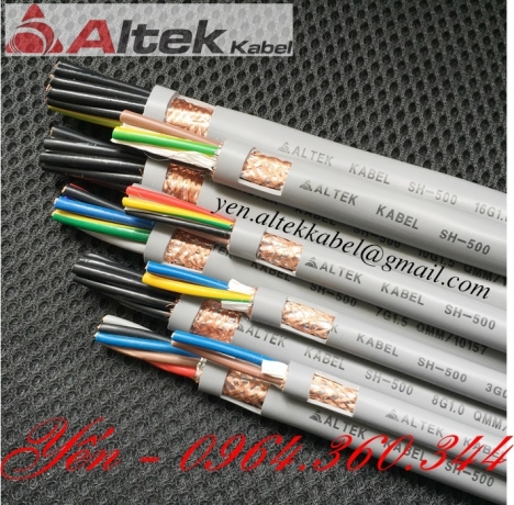 Cáp điều khiển bọc lưới chống nhiễu Altek Kabel