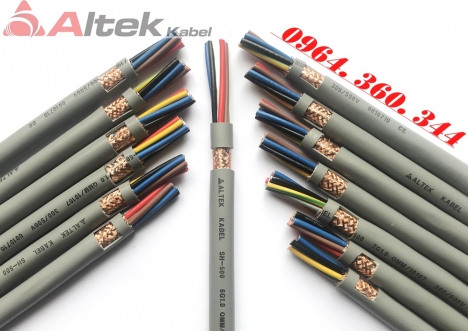 Cáp điều khiển bọc lưới chống nhiễu Altek Kabel
