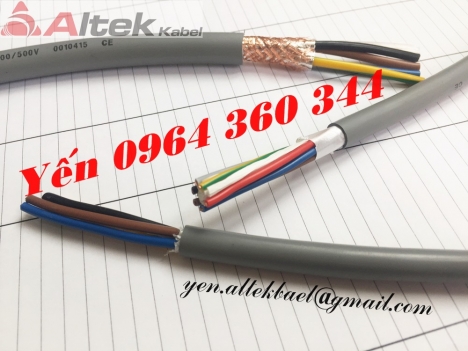Cáp điều khiển bọc lưới chống nhiễu Altek Kabel
