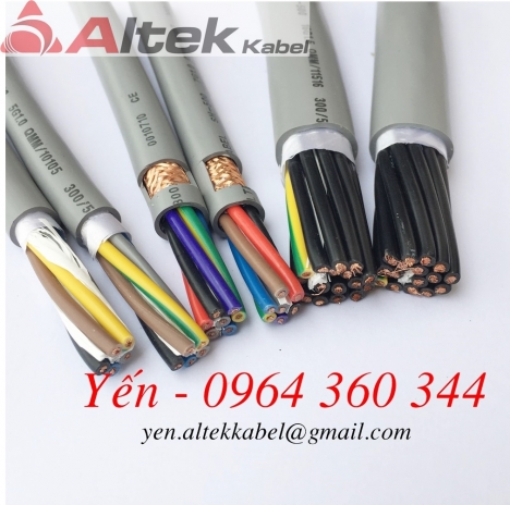 Cáp điều khiển bọc lưới chống nhiễu Altek Kabel