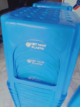 Thanh lý bàn ghế nhựa Việt Nhật Plastic mới 99%