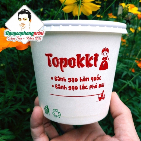 Cung cấp tô giấy đựng cháo dinh dưỡng