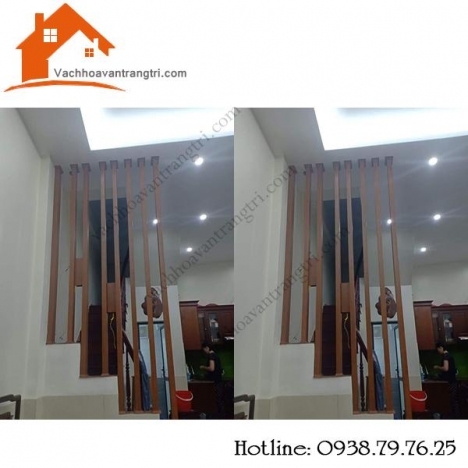 Kiểu lam gỗ trang trí cầu thang đẹp cuốn hút