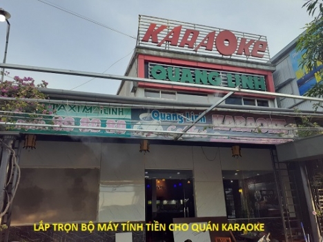 Quán KARAOKE tại Hà Tĩnh lắp đặt trọn bộ máy tính tiền cảm ứng giá rẻ