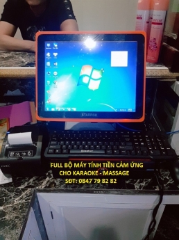 Bán combo trọn bộ máy tính tiền cảm ứng giá rẻ cho quán KARAOKE tại Bạc liêu
