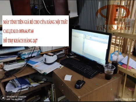 Bán phần mềm tính tiền cho Cửa Hàng đồ nội thất tại BMT 