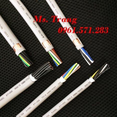 Cáp điều khiển 20x0.75 có màn chắn chống nhiễu hiệu Altek Kabel