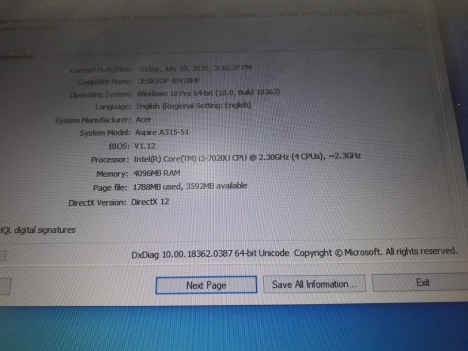 Acer hàng chín hãng core i3 -ram 4g - hdd 1t-15.6
