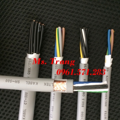 Cáp điều khiển 20x0.75 có màn chắn chống nhiễu hiệu Altek Kabel