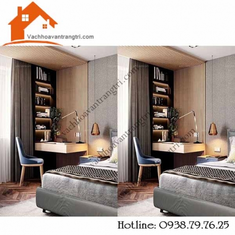 Rạo rực với vách ngăn hoa văn trang trí phòng ngủ đẹp