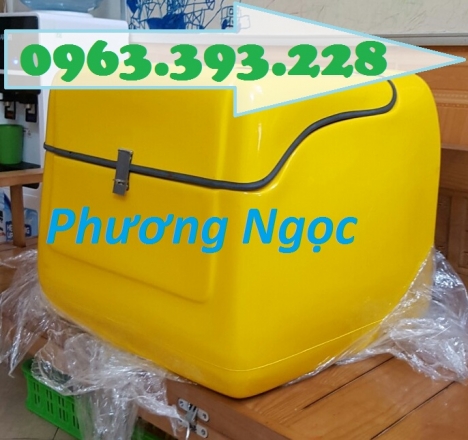 Thùng giao hàng trung, thùng chở hàng sau xe máy, thùng ship đồ ăn, thùng giao hàng nhanh