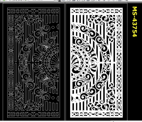 Bản vẽ autocad hoa văn cắt CNC plasma