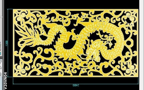 Bản vẽ autocad hoa văn cắt CNC plasma