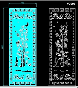 Bản vẽ autocad hoa văn cắt CNC plasma