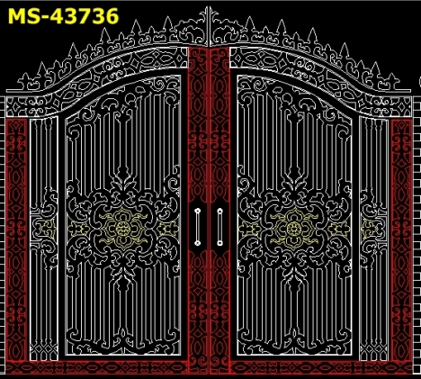 Bản vẽ autocad hoa văn cắt CNC plasma
