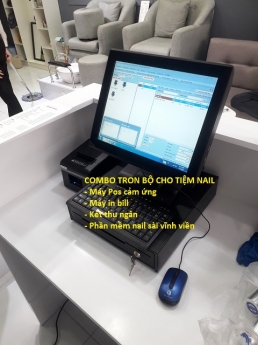 Bán Máy Pos tính tiền cảm ứng giá rẻ cho Nail tại Sài Gòn