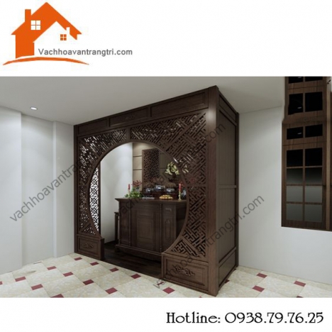 Tổng hợp tấm cnc- vách ngăn phòng thờ cho năm 2020