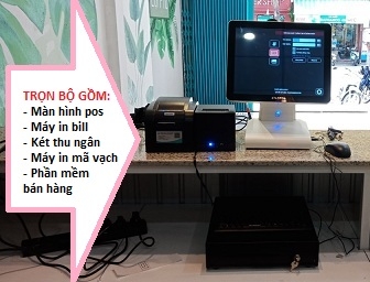 Thiết bị tính tiền giá rẻ mô hình trà chanh tại Bạc Liêu