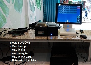 Thiết bị tính tiền giá rẻ mô hình trà chanh tại Bạc Liêu