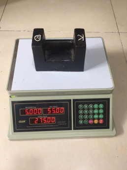 CÂN ĐIỆN TỬ TÍNH TIỀN CHỐNG NƯỚC QUA - 30KG